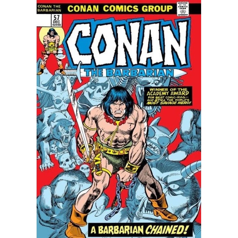 Conan The Barbarian: The Original Comics Omnibus Direct Market Edition HC Vol 03