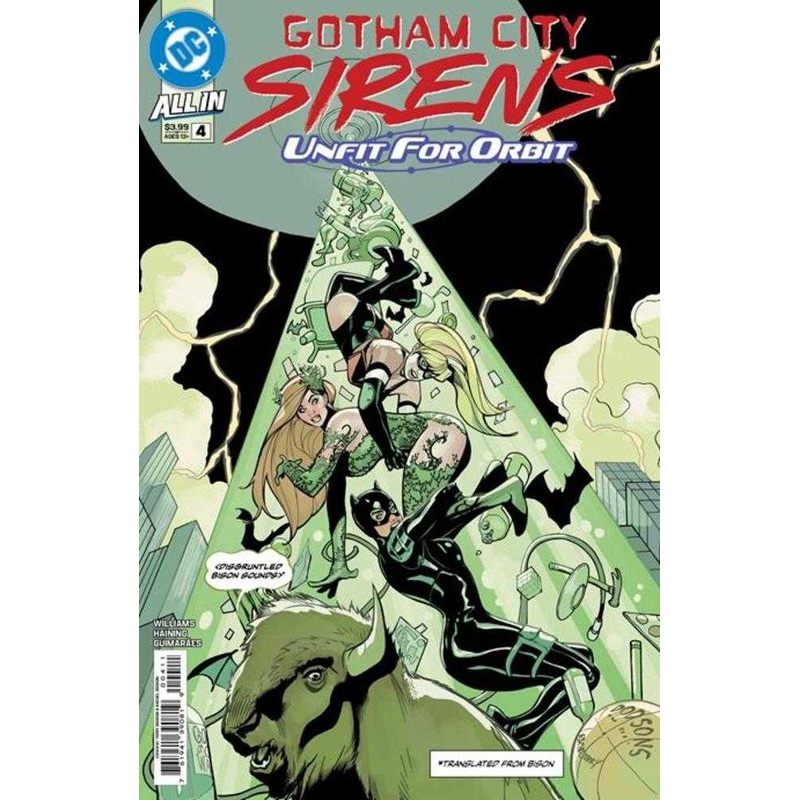 Gotham City Sirens Unfit For Orbit #4 (Of 5) Cover A Terry Dodson & Rachel Dodson