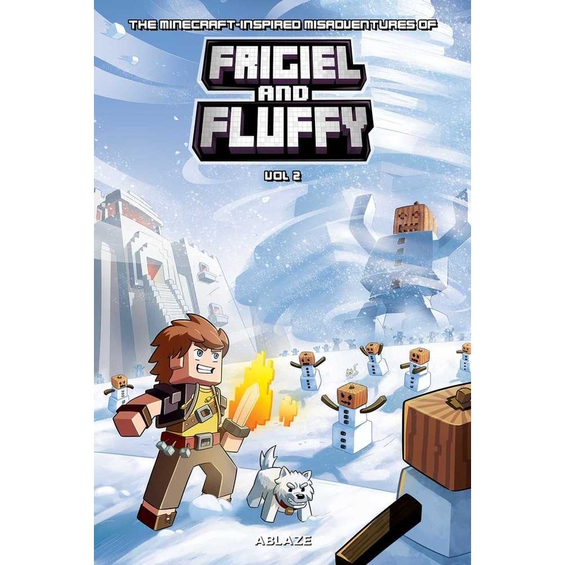 Minecraft Inspired Misadv Frigiel & Fluffy Hardcover Volume 02