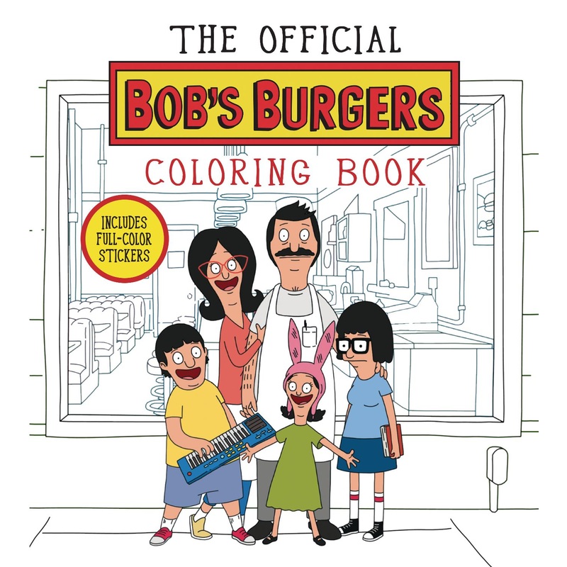 The Official Bob's Burgers Coloring Book