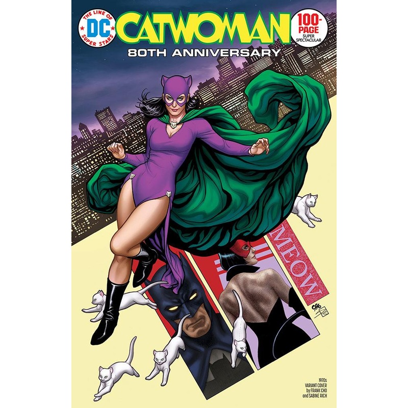 CATWOMAN 80TH ANNIV 100 PAGE SUPER SPECT #1 1970S FRANK CHO