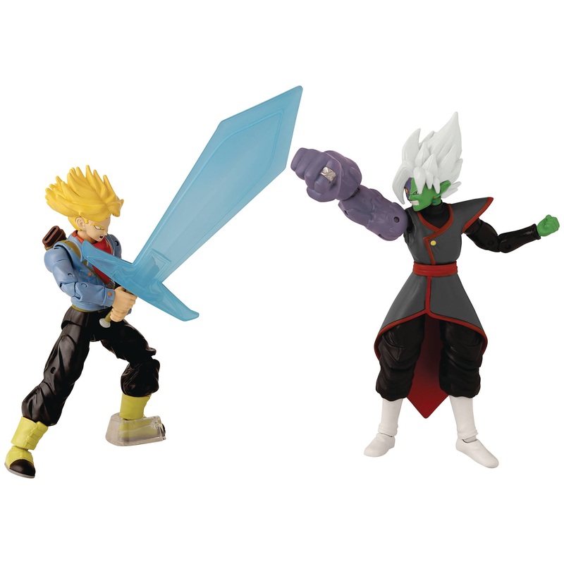 DB Super Dragon Stars Future Trunks VS Fusion Zamasu Action Figure 2 Pack