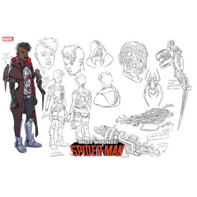 MILES MORALES SPIDER-MAN (2019) #38 1:10 INCV ALLEN DESIGN VAR