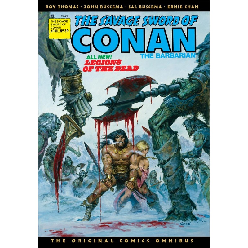 The Savage Sword of Conan the Barbarian Original Omnibus Vol. 3 (Direct Market Edition Hardcover)