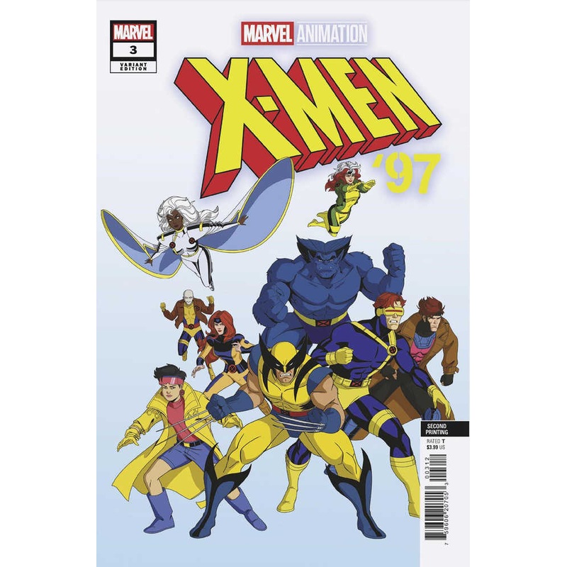 X-Men '97 #3 Marvel Animation 2nd Print Variant
