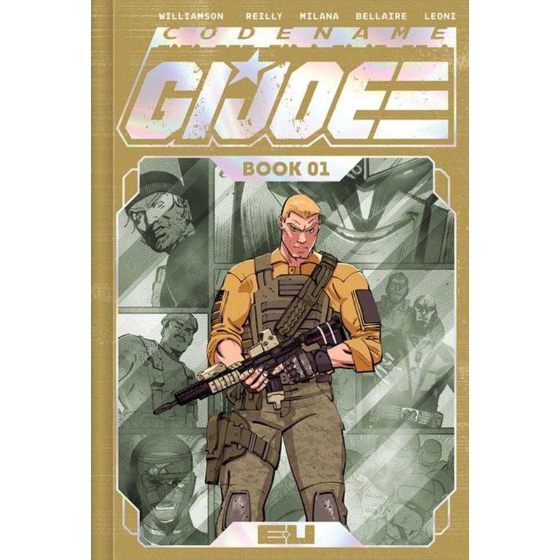 Codename G.I. Joe Deluxe Edition Hardcover Book 01 Tom Reilly Cover