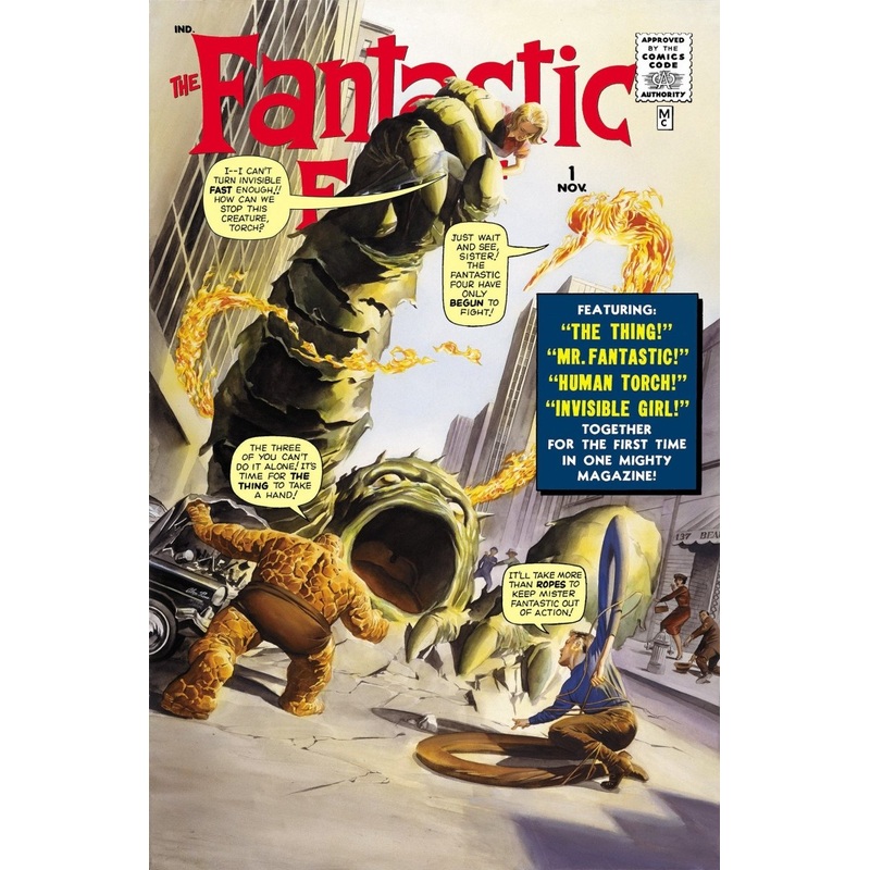 Fantastic Four #1 Facsimile Edition Alex Ross Variant [New Printing 2]