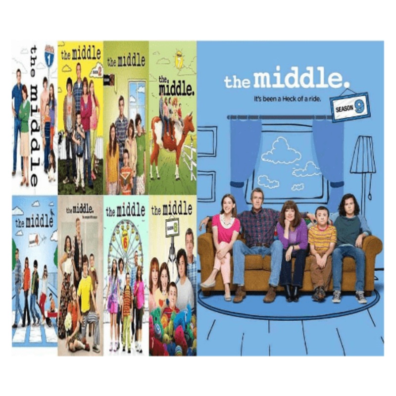 The Middle TV Series Seasons 1-9 DVD Set