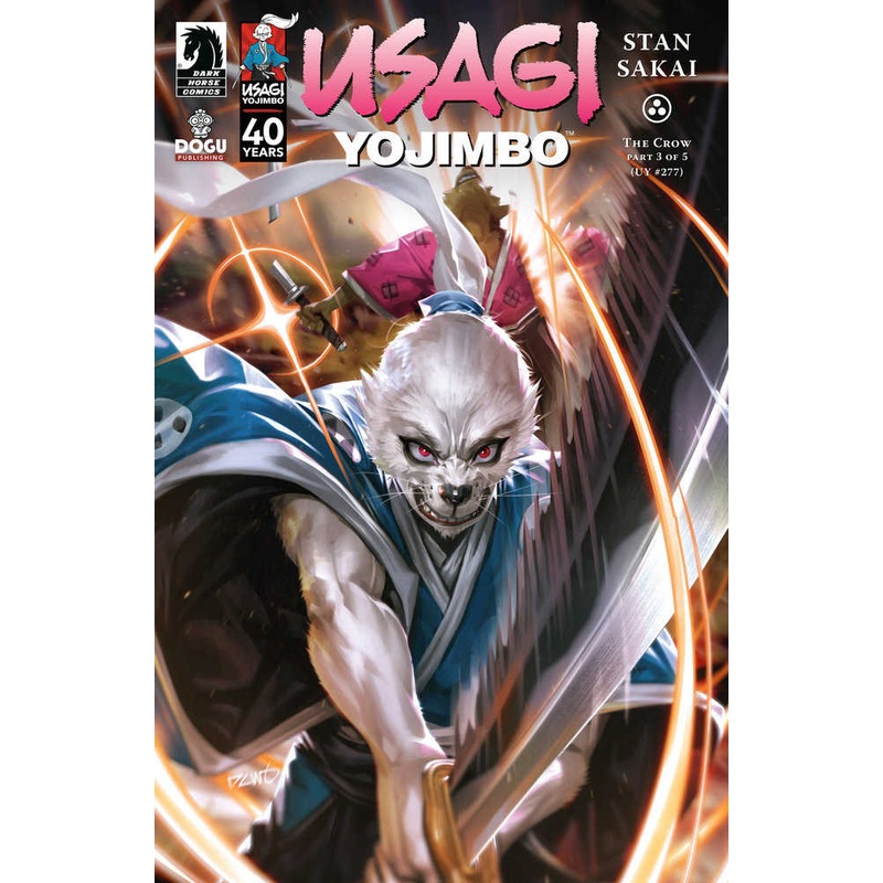 Usagi Yojimbo: The Crow #3 (Cover B) (Derrick Chew)