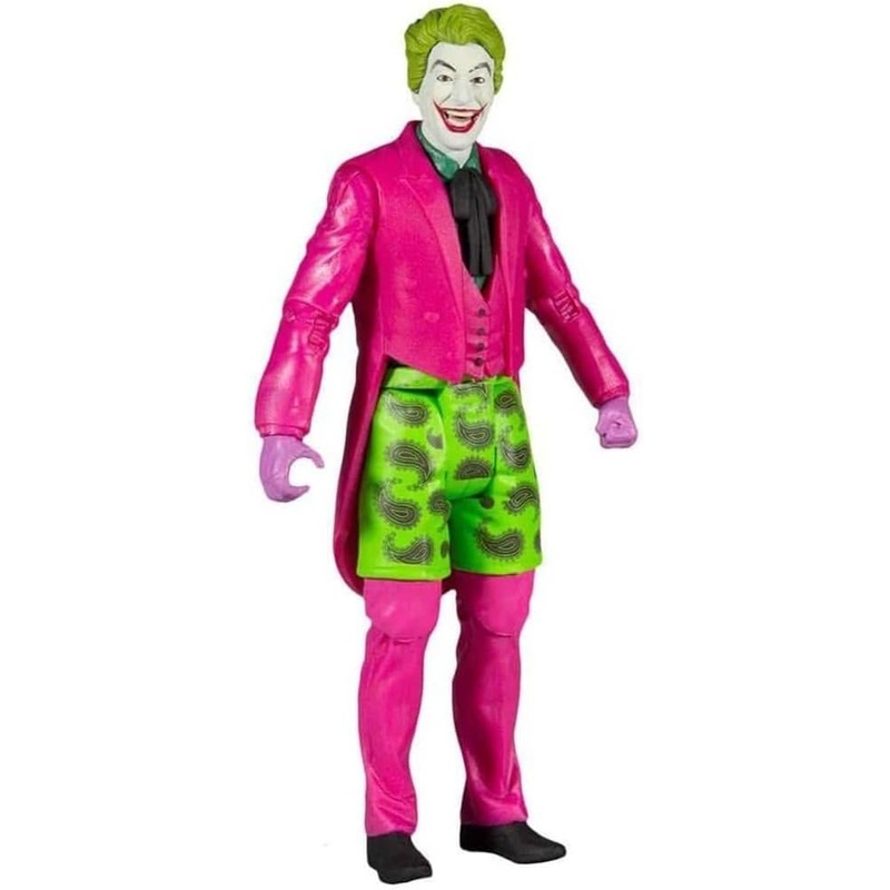 DC Retro Batman 66 Wave 2 The Joker Swim Shorts Action Figure