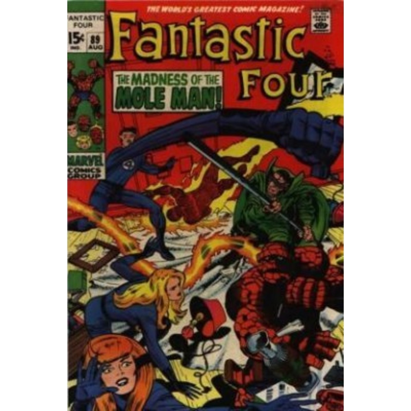 Fantastic Four (Vol. 1 1961-1996, 2003-2012, 2015, 2018) #089