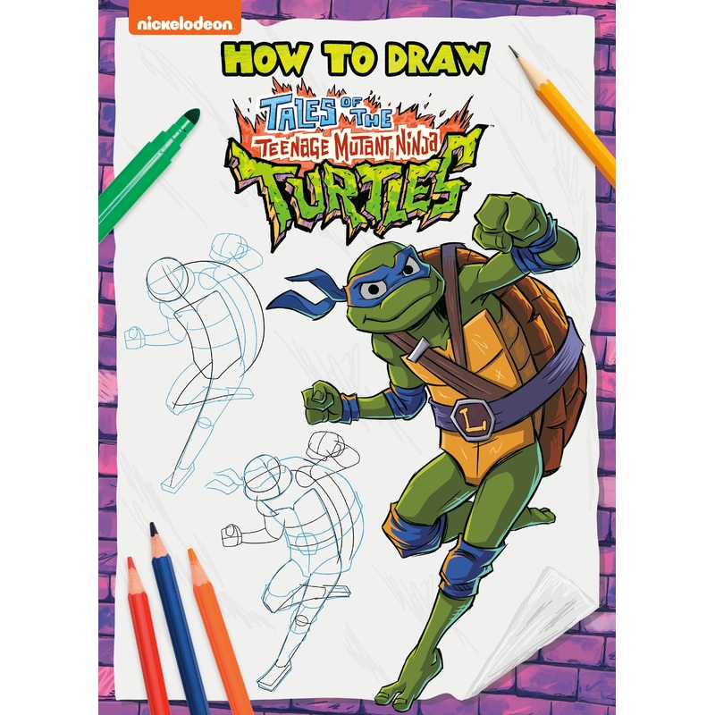 How To Draw The Teenage Mutant Ninja Turtles