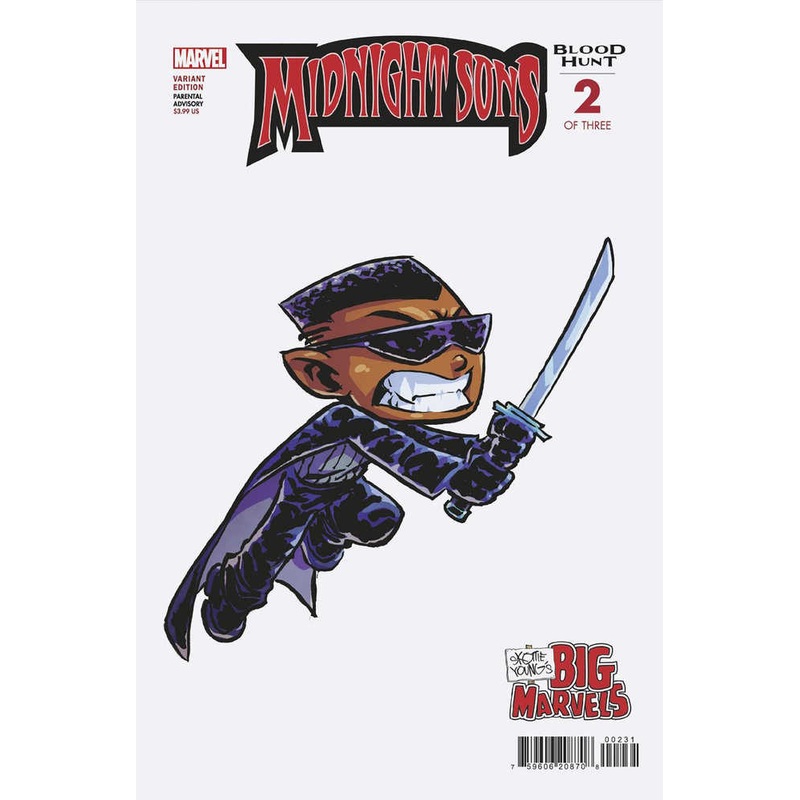 Midnight Sons: Blood Hunt #2 Skottie Young'S Big Marvel Variant [Bh]