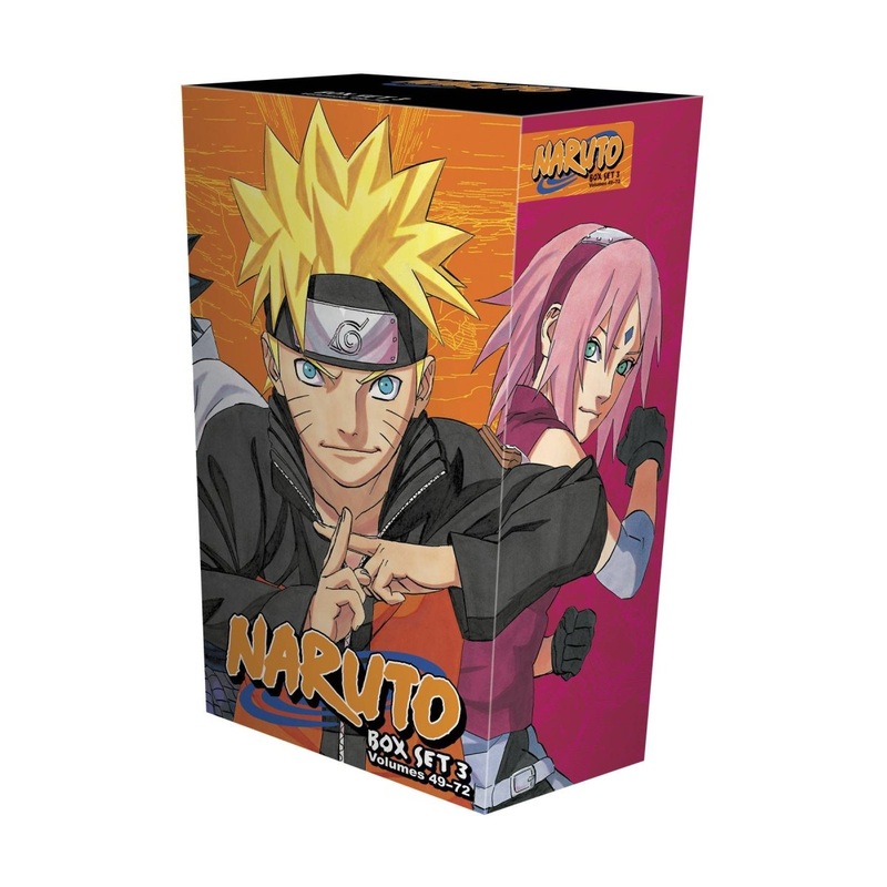 Naruto GN Box Set 3 Vols 49-72
