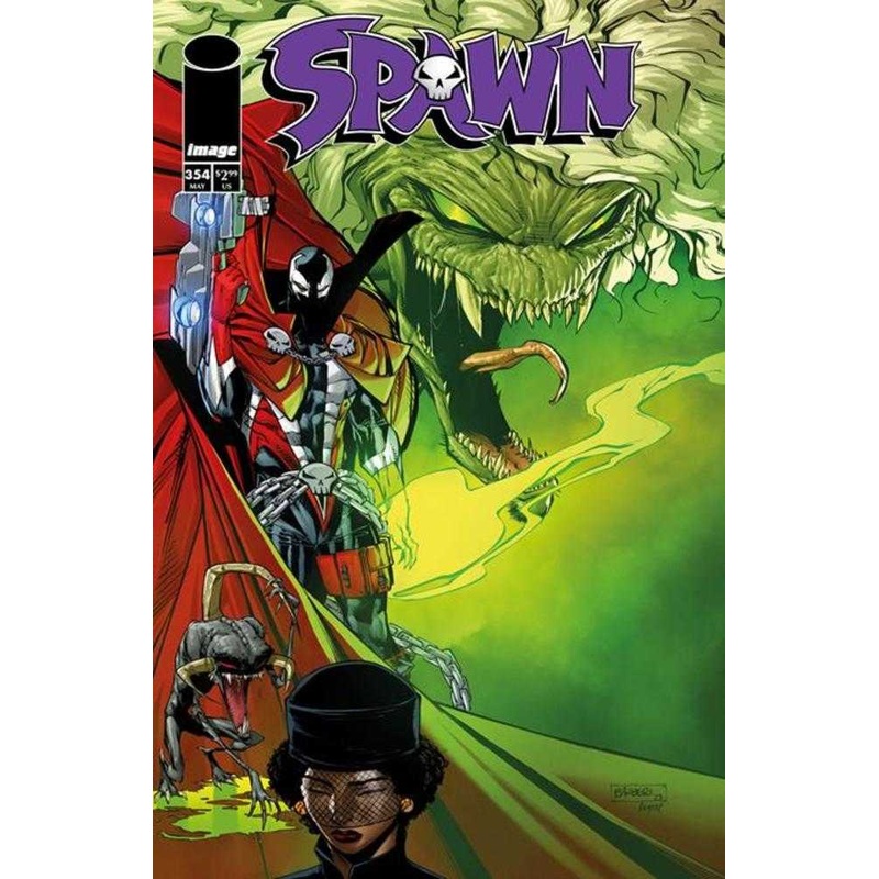 Spawn #354 Cover B Carlo Barberi Variant