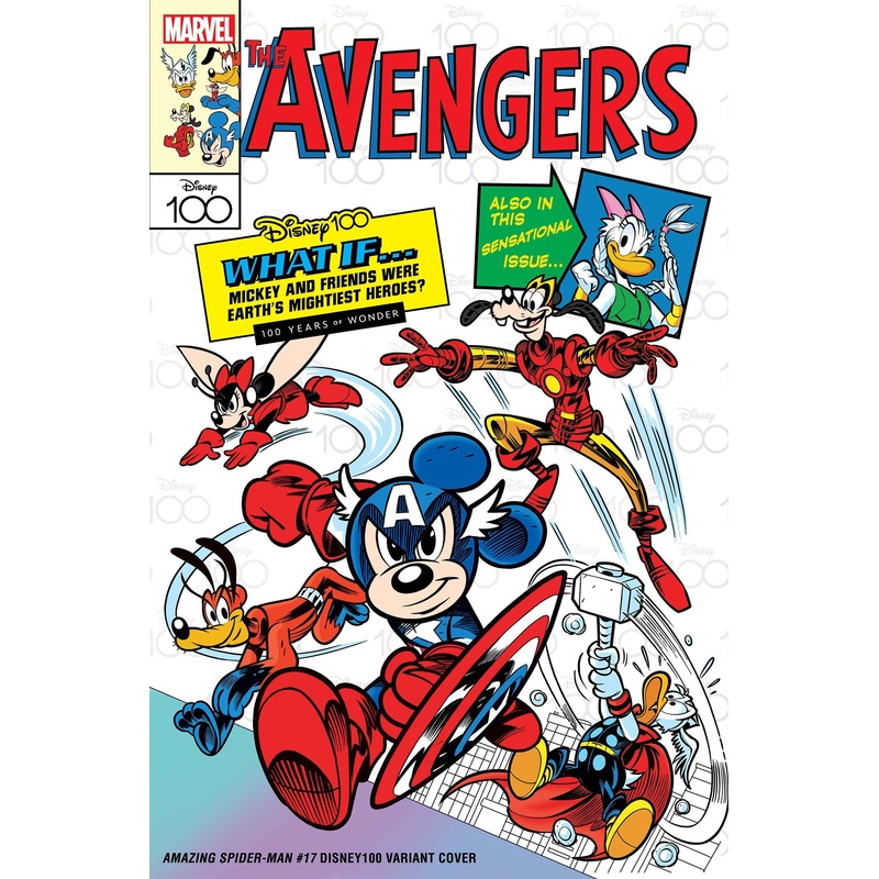 AMAZING SPIDER-MAN (2022) #17 PASTROVICCHIO DISNEY100 VAR