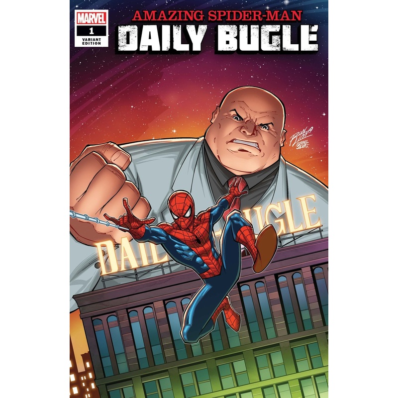 AMAZING SPIDER-MAN DAILY BUGLE #1 (OF 5) 1:25 RON LIM VAR 1:25 RON LIM VAR