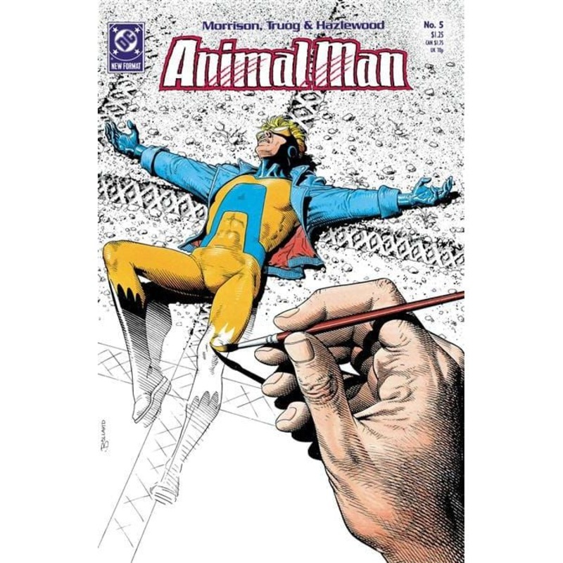 ANIMAL MAN BY GRANT MORRISON HC BOOK 01 30TH ANNIV DLX ED