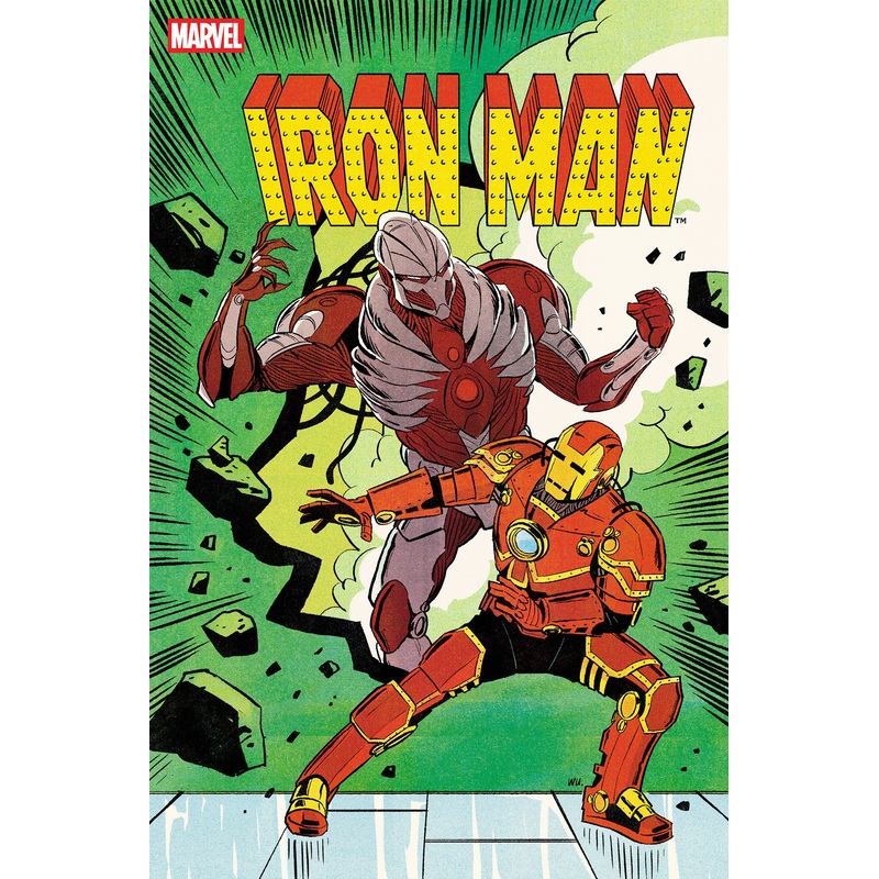 Iron Man #10 Annie Wu Retrovision Variant