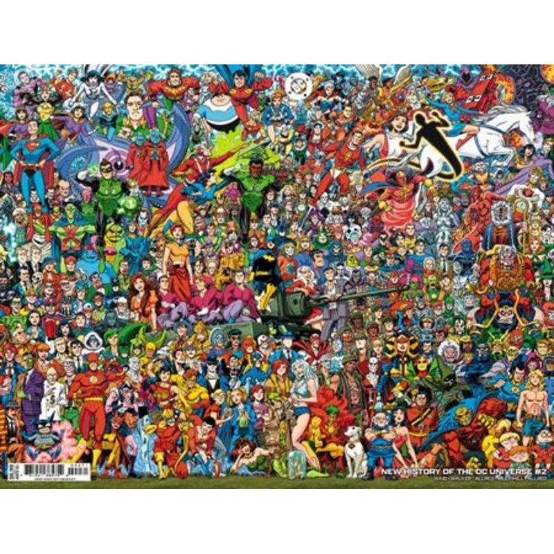 New History Of The DC Universe #2 (Of 4) Cover D Scott Koblish Legacy Card Stock Variant