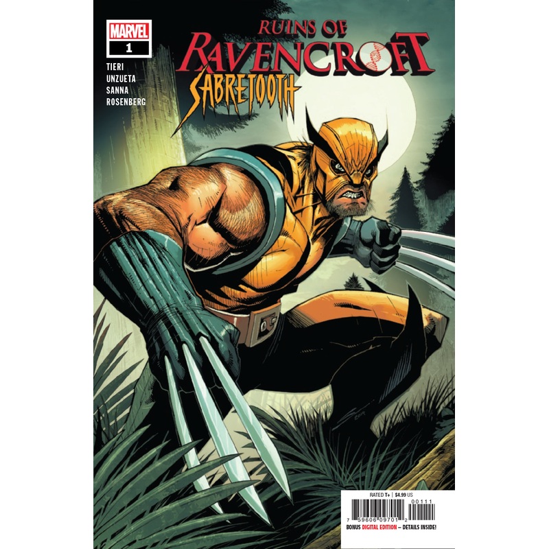 RUINS OF RAVENCROFT SABRETOOTH #1 Regular cover