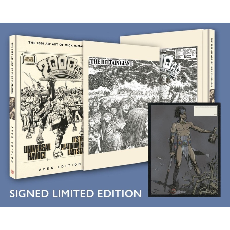The 2000 AD Art Of Mick McMahon - Apex Slipcase Edition HC