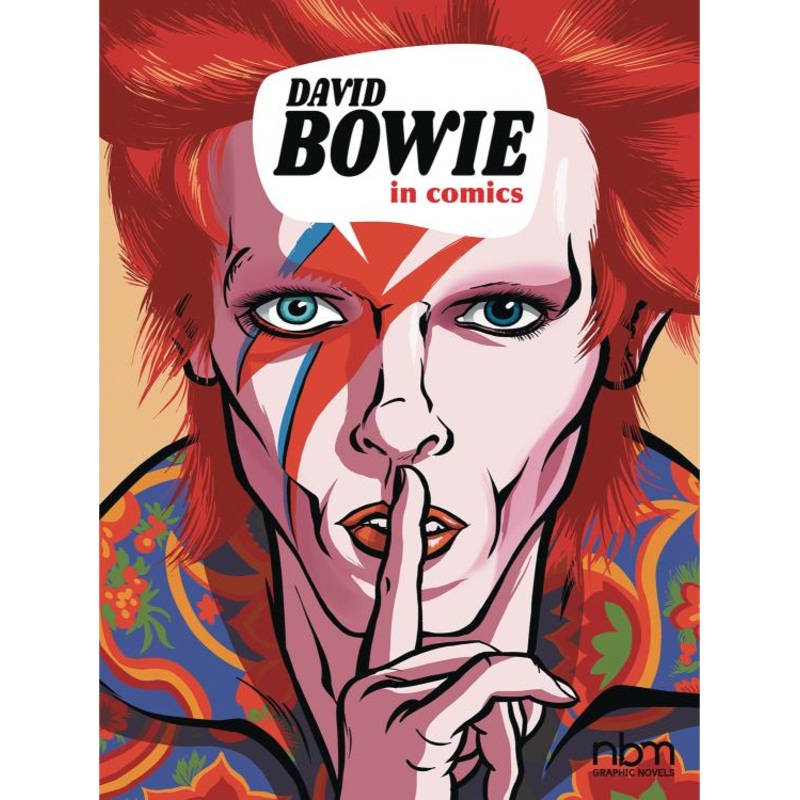 David Bowie in Comics! (NBM Comics Biographies) (Hardcover)