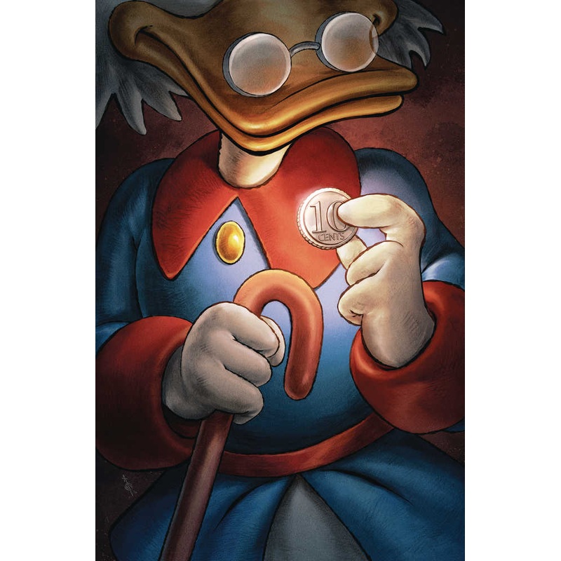 Ducktales #1 Cover O 1:20 Ratio Variant  Edition Quah Virgin