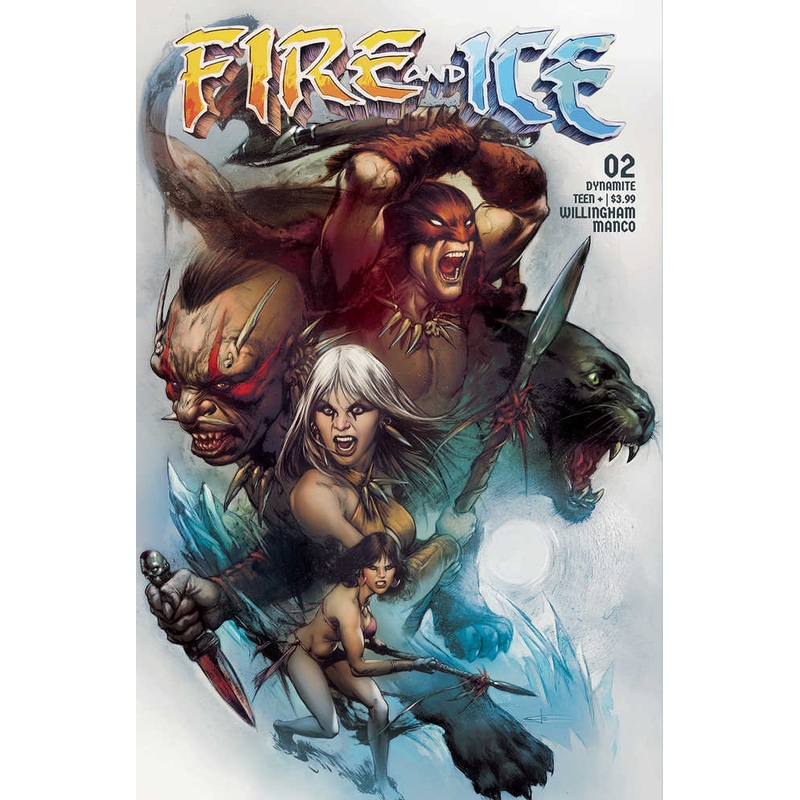 Fire And Ice #2 Cover B Manco