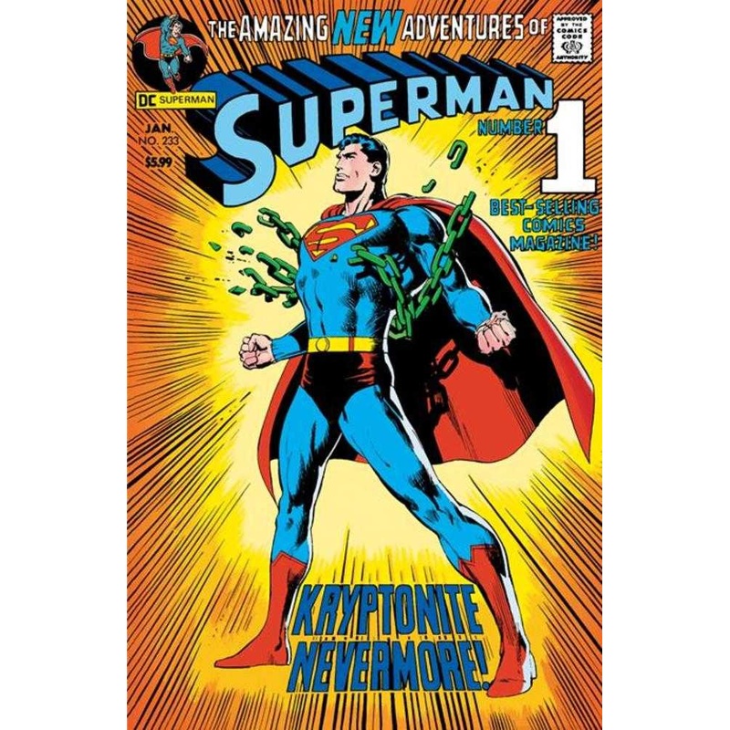 Superman #233 Facsimile Edition Cover C Neal Adams Foil Variant