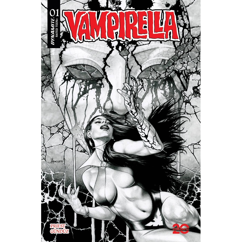 VAMPIRELLA (2025) #1 CVR O 1:15 ANACLETO B&W