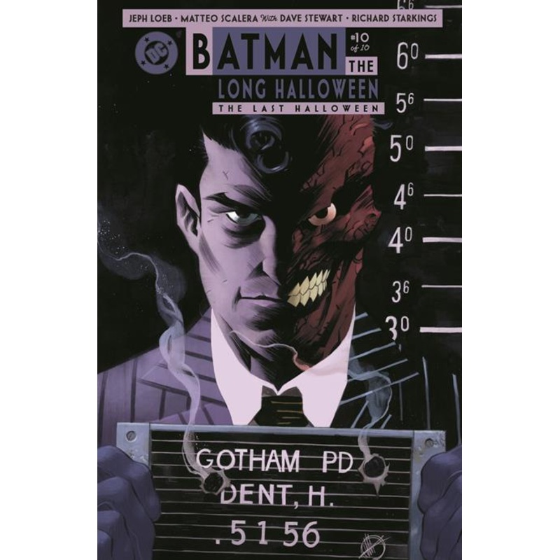 BATMAN THE LONG HALLOWEEN THE LAST HALLOWEEN #10 (OF 10) CVR B MATTEO SCALERA CARD STOCK VAR (29 Oct Release)