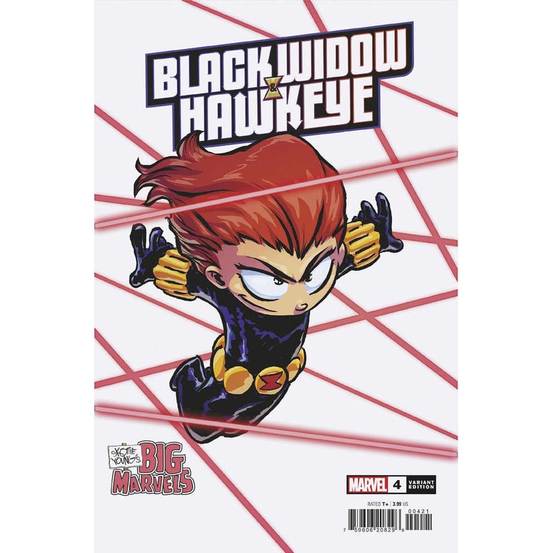 Black Widow & Hawkeye #4 Skottie Young'S Big Marvel Variant