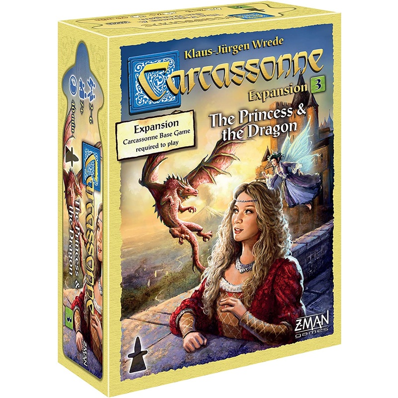 Carcassonne: Expansion 3 - The Princess & the Dragon