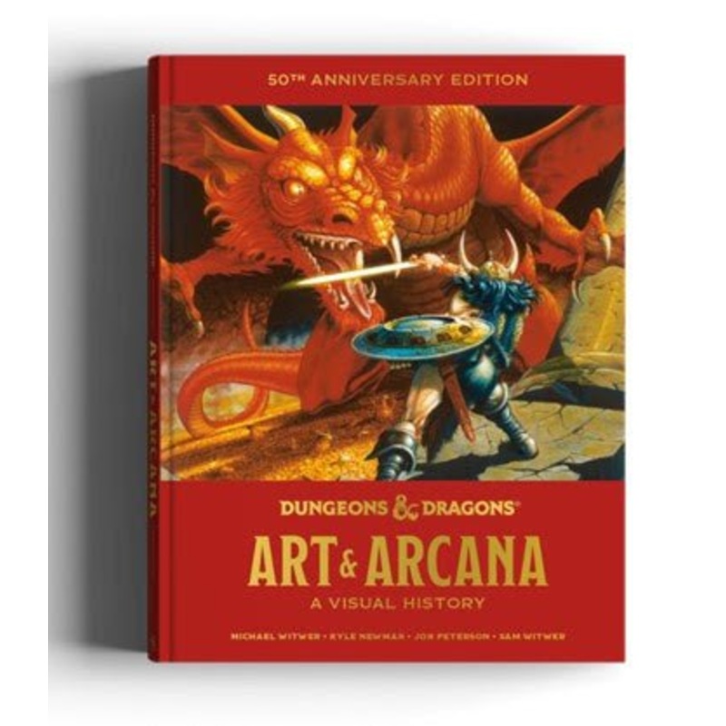 Dungeons & Dragons Art And Arcana: A Visual History 50th Anniversary Edition HC