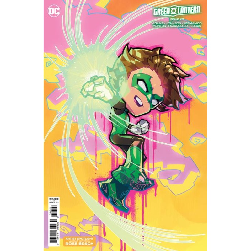 GREEN LANTERN #3 CVR C ROSE BESCH CREATOR CARD STOCK VAR