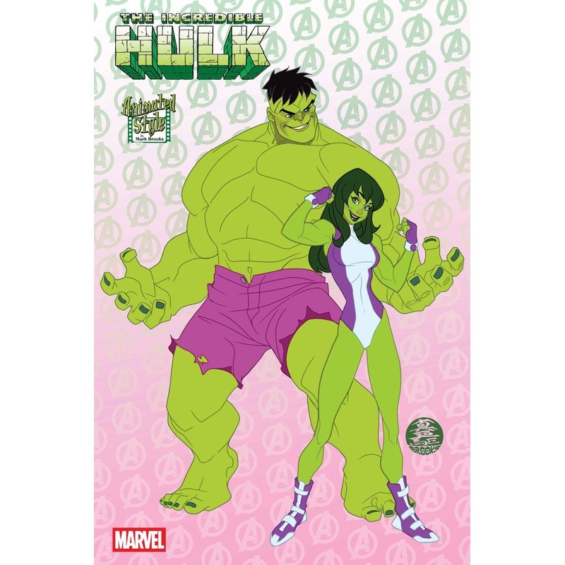 Incredible Hulk #22 Mark Brooks Animated-Style Variant