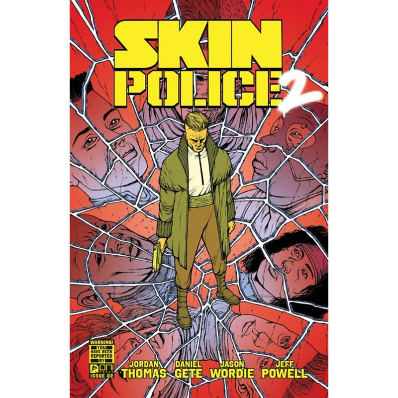 SKIN POLICE 2 #2 (OF 4) CVR A DANIEL GETE (01 Oct Release) This only, one comic book.