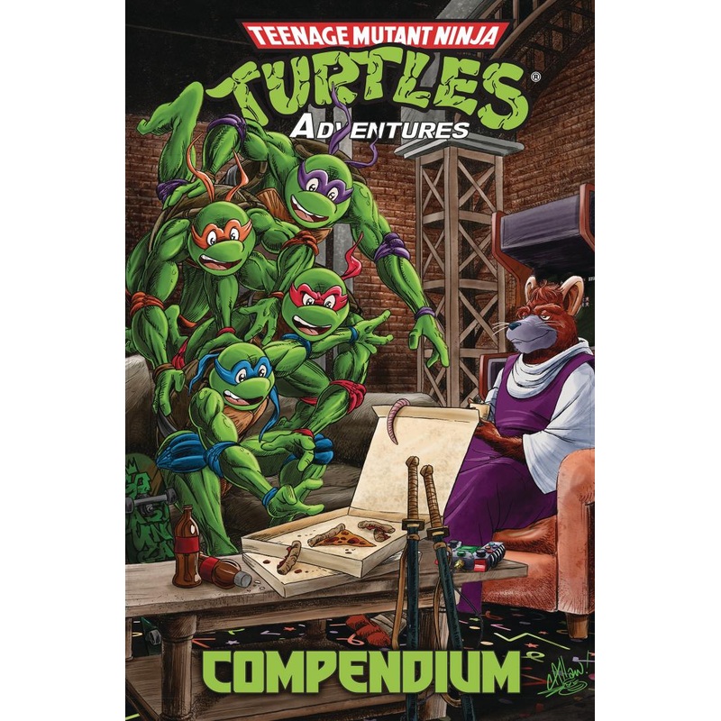 Teenage Mutant Ninja Turtles Adventures Compendium, Vol. 1 (Hardcover)