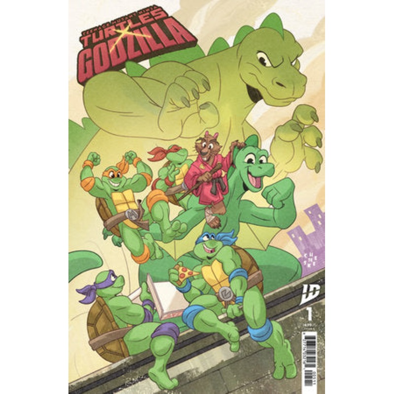 TEENAGE MUTANT NINJA TURTLES X GODZILLA #1 VAR D (GALLOWAY) (12 Nov Release)