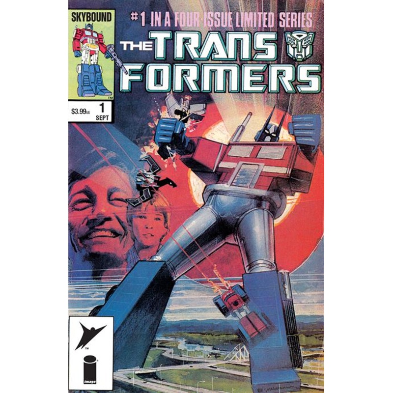 TRANSFORMERS #1 40TH ANNIVERSARY EDITION (ONE SHOT) CVR A BILL SIENKIEWICZ