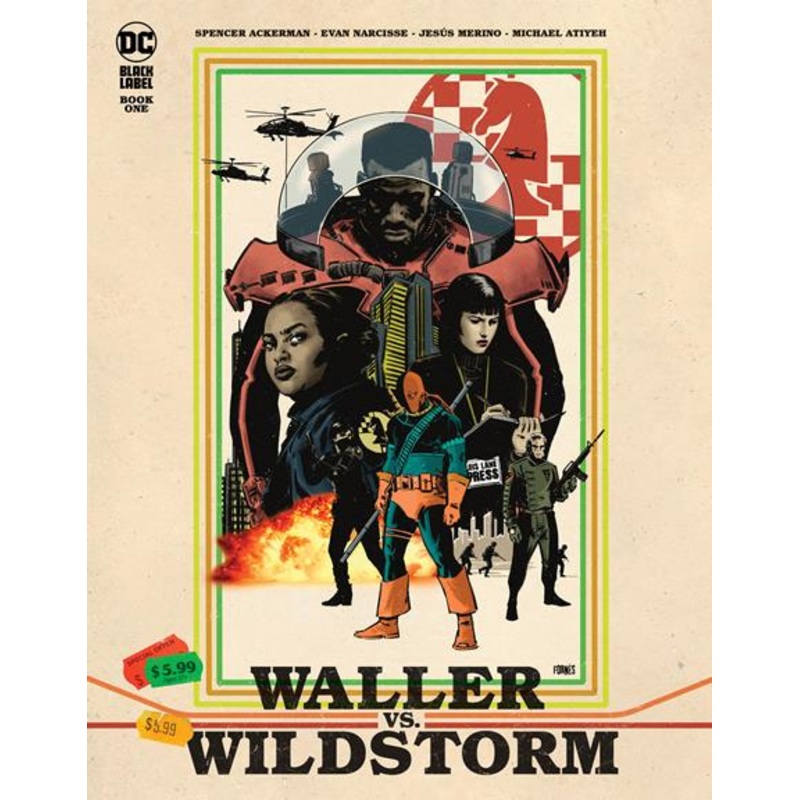 WALLER VS WILDSTORM #1 (OF 4) CVR A JORGE FORNES (MR)