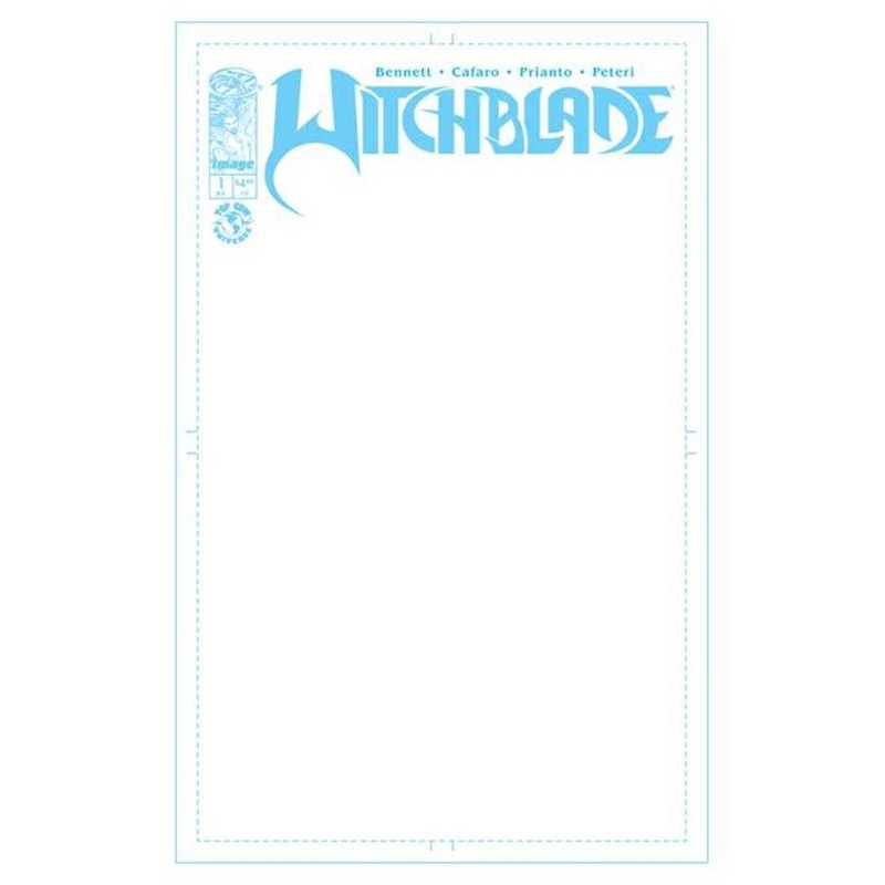 Witchblade #1 (2024) Cover C Blank Sketch Variant