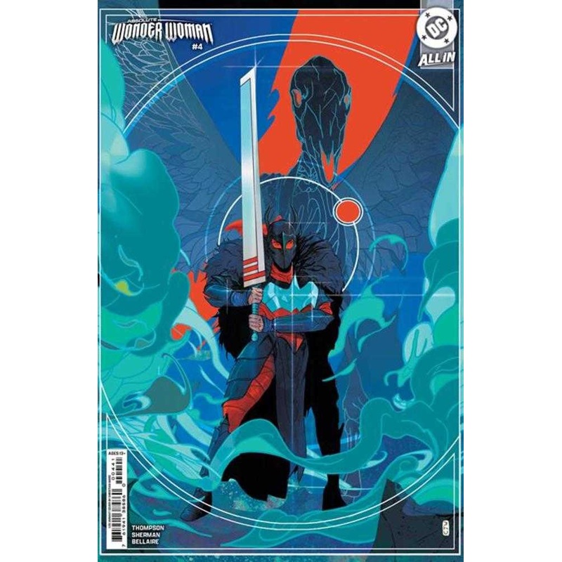 Absolute Wonder Woman #4 Cover D 1 in 25 Ratio Variant Christian Ward Card Stock