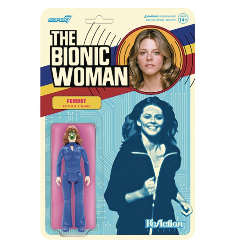 Bionic Woman Fembot Reaction Figure