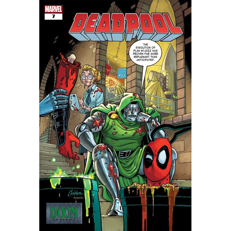 Deadpool #7 Amanda Conner Doom Variant