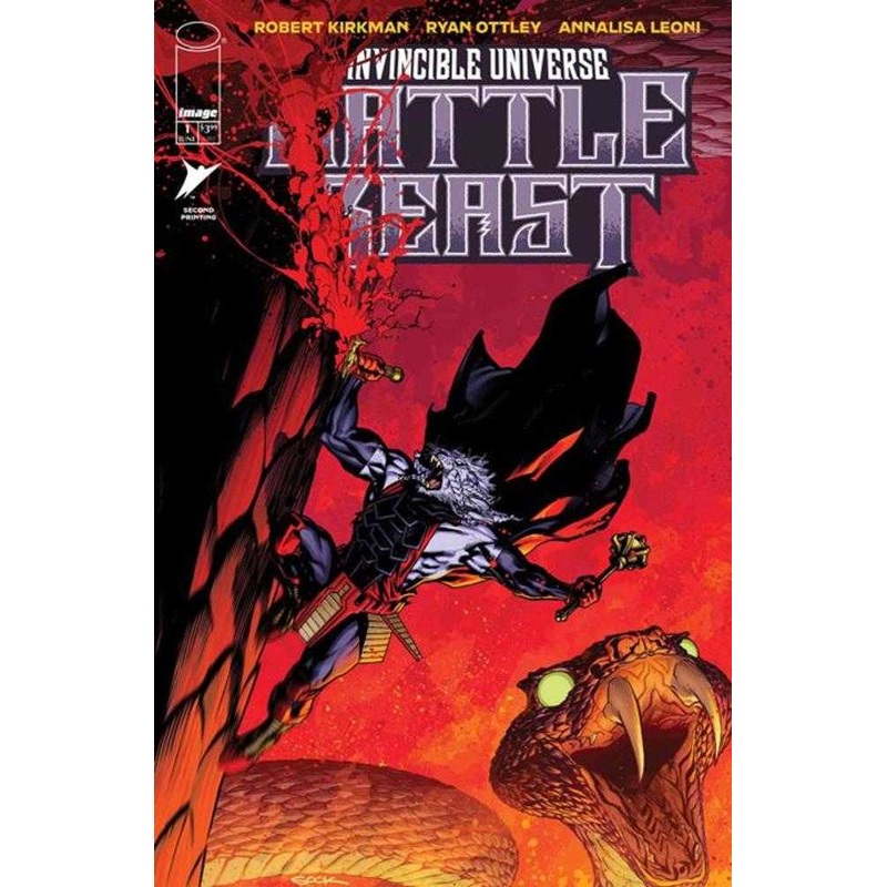 Invincible Universe Battle Beast #1 2nd Print Cover C Ryan Sook Variant