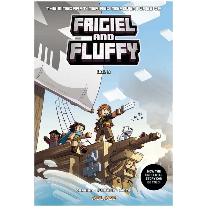 Minecraft Inspired Misadv Frigiel & Fluffy Hardcover Volume 03