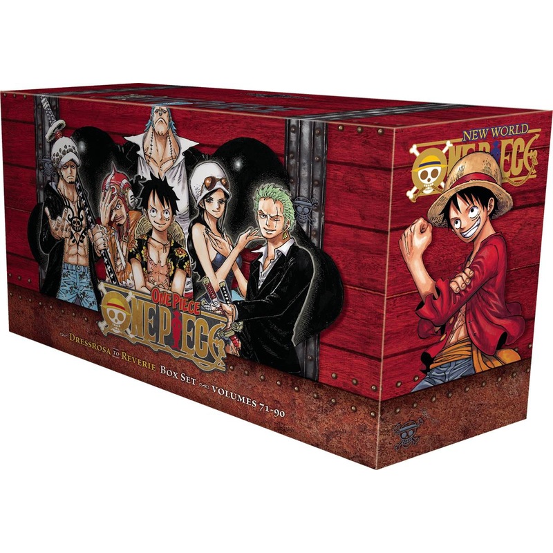 One Piece Box Set 4: Dressrosa To Reverie: Volumes 71-90