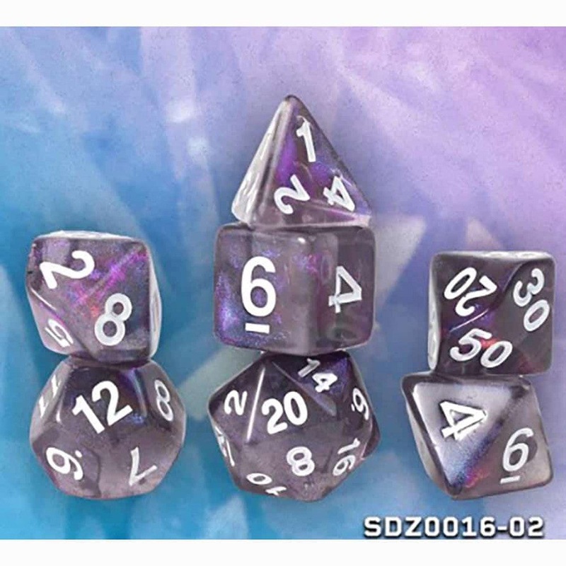 Treasure Series Dice: Amethyst (7)